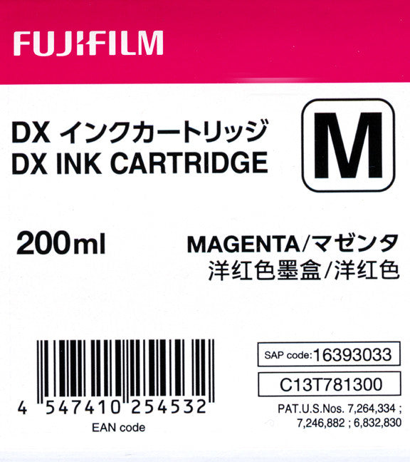 Fuji DX100 Ink Cartridge Magenta, printers ink small format, Fujifilm - Pictureline