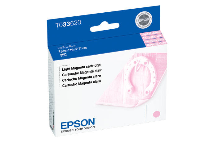 Epson T033620 960 Light Magenta Ink, printers ink small format, Epson - Pictureline