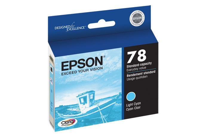 Epson T078520 Artisan 50 Ink Light Cyan (78), printers ink small format, Epson - Pictureline