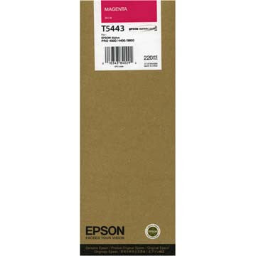 Epson T544300 9600 Magenta 220ml Ink, papers ink large format, Epson - Pictureline 