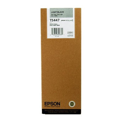 Epson T544700 9600 Light Black 220ml Ink, papers ink large format, Epson - Pictureline