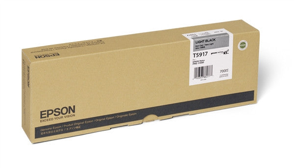 Epson T591700 11880 Ink Light Black 700ml, papers ink large format, Epson - Pictureline  - 2