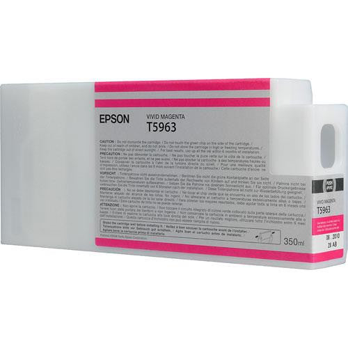 Epson T596300 7900/7890/9890/9900 Ultrachrome HDR Ink 350ml Vivid Magenta, papers ink large format, Epson - Pictureline - 2