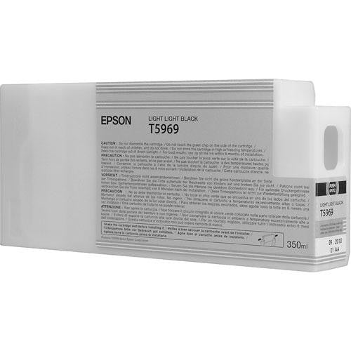 Epson T596900 7900/7890/9890/9900 Ultrachrome HDR Ink 350ml Light Light Black, papers ink large format, Epson - Pictureline  - 2