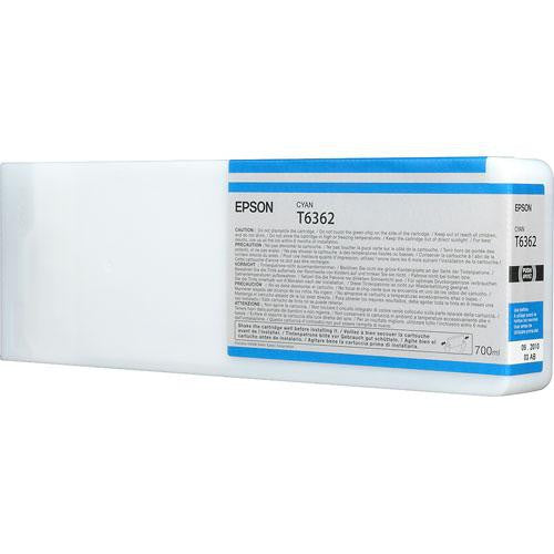 Epson T636200 7900/7890/9890/9900 Ultrachrome HDR Ink 700ml Cyan, papers ink large format, Epson - Pictureline  - 2