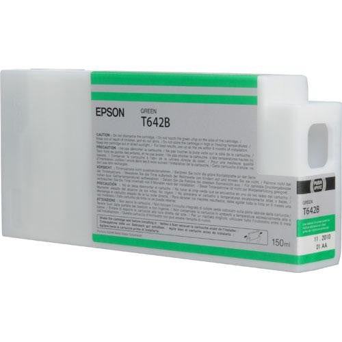 Epson T642B00 7900/9900 Ultrachrome HDR Ink 150ml Green, papers ink large format, Epson - Pictureline - 2