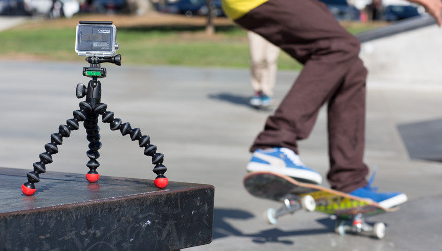 Joby GorillaPod Action Tripod with Mount for GoPro (Black/Red), video gopro mounts, Joby - Pictureline - 5