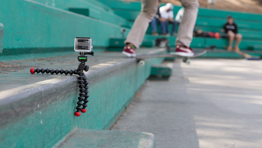 Joby GorillaPod Action Tripod with Mount for GoPro (Black/Red), video gopro mounts, Joby - Pictureline - 6
