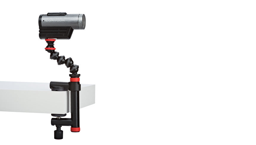 Joby Action Clamp & GorillaPod Arm (Black/Red), video gopro mounts, Joby - Pictureline - 4