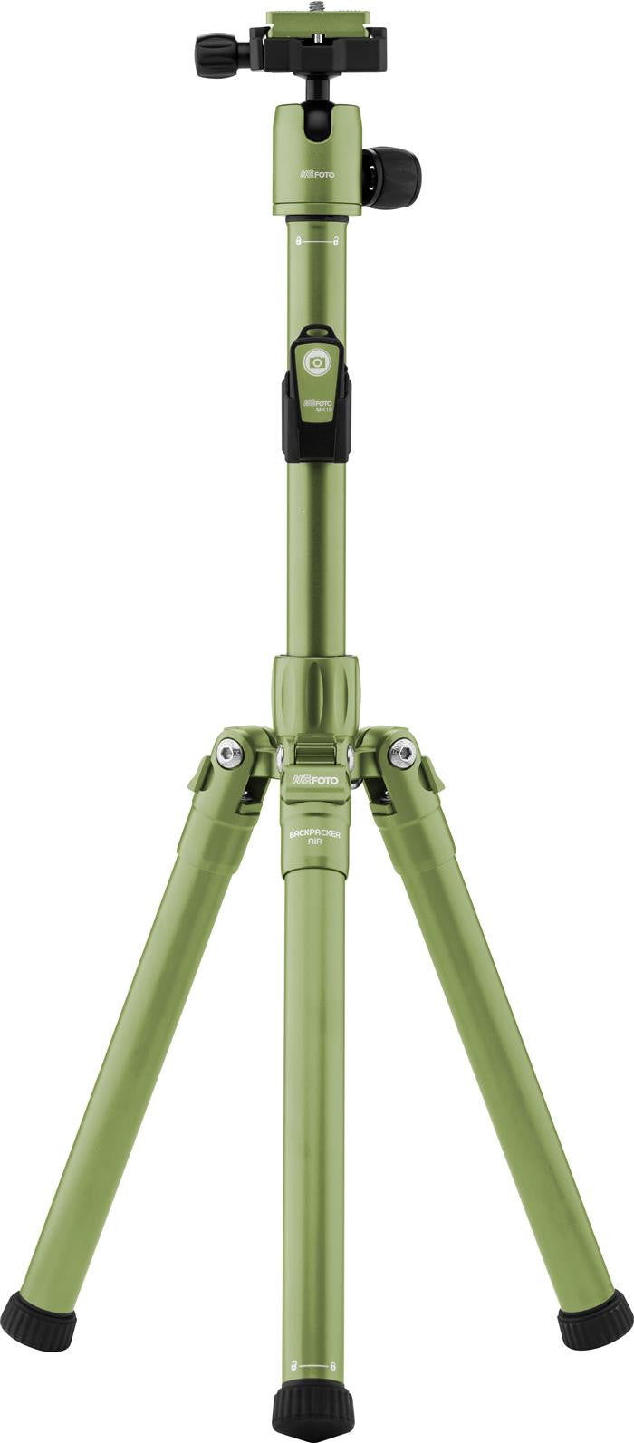 MeFOTO BackPacker Air Tripod Kit (Green), tripods travel & compact, MeFOTO - Pictureline - 2