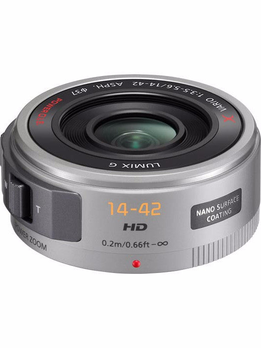 Panasonic Lumix 14-42mm f3.5-5.6 OIS Micro Four Thirds Lens (Silver), lenses mirrorless, Panasonic - Pictureline 