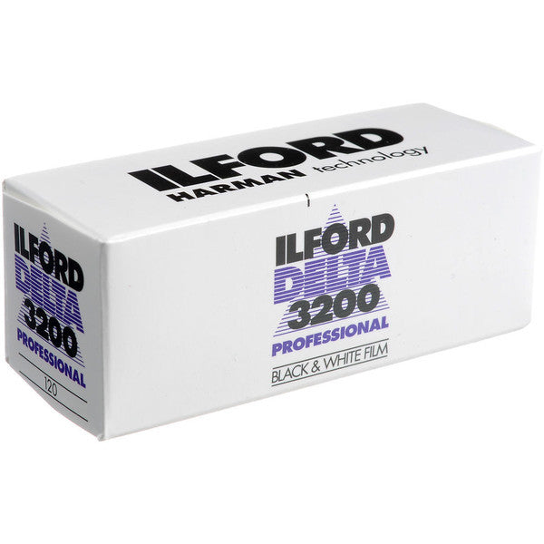 Ilford Delta 3200 Pro 120 Black & White Negative Film (One Roll), camera film, Ilford - Pictureline