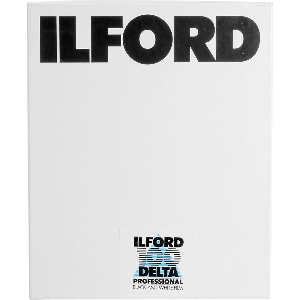 Ilford Delta 100 4x5 Black & White Print Negative Film (25 Sheets), camera film, Ilford - Pictureline