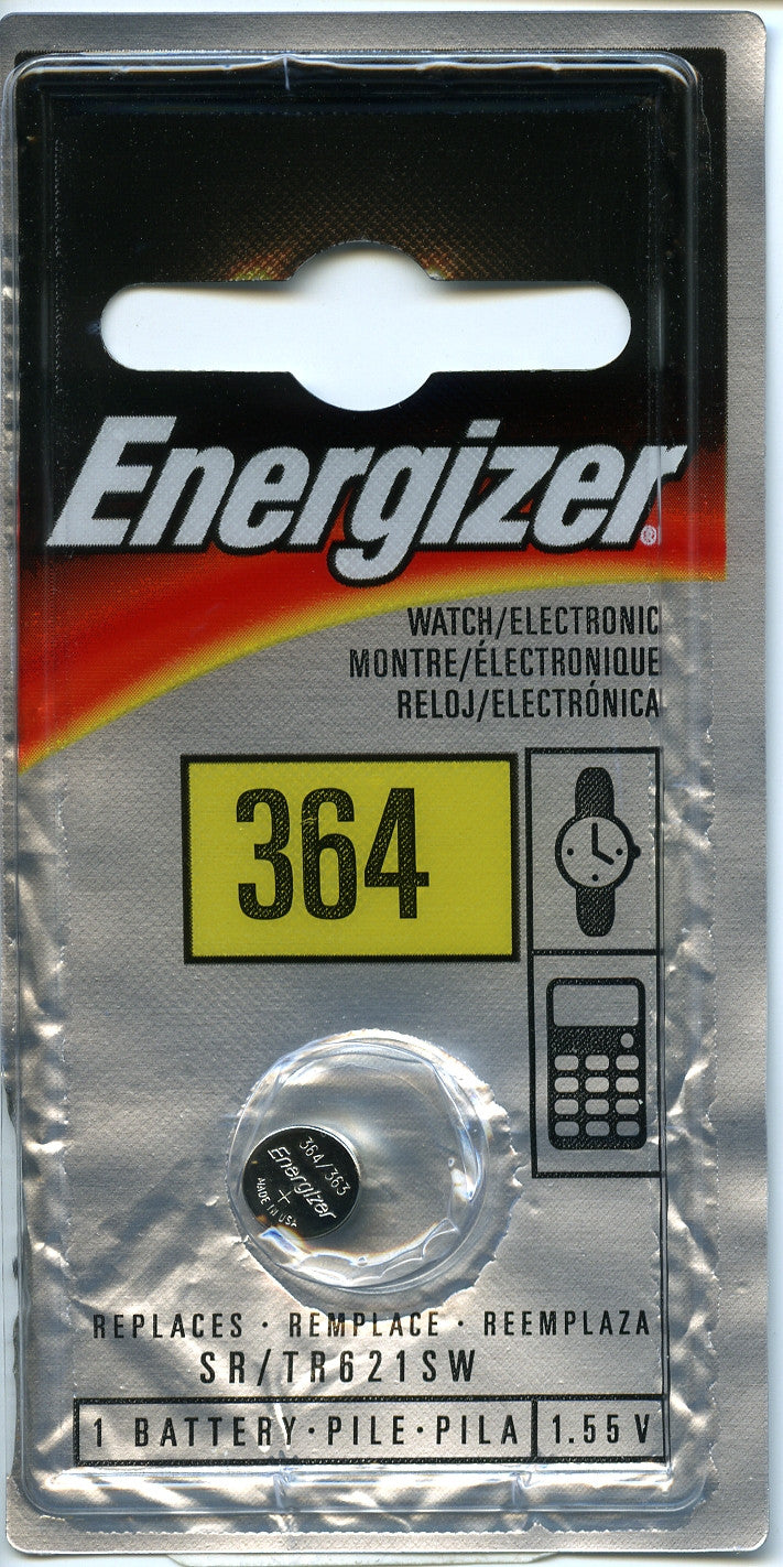 Energizer 364 Watch Battery, camera batteries & chargers, Energizer - Pictureline 