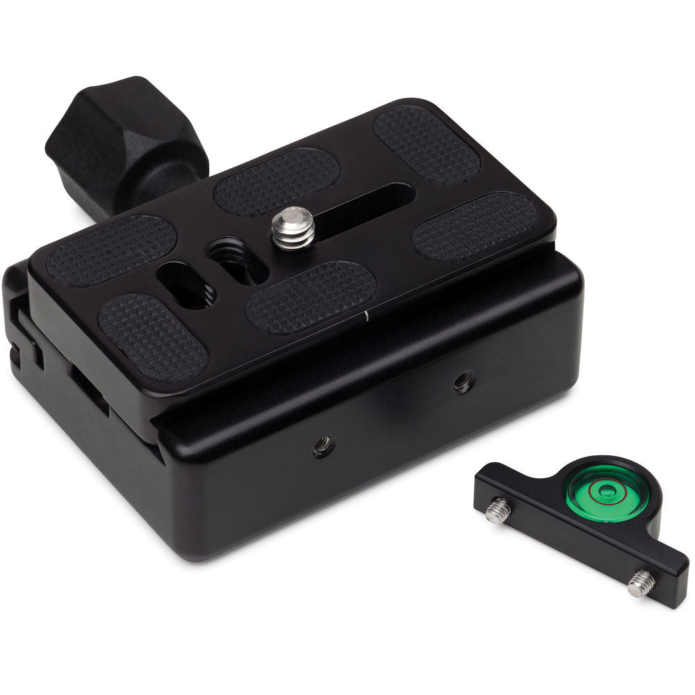 Induro QRT70X Quick Release Clamp w/PU70 QR Plate, tripods parts & accessories, Induro - Pictureline - 2