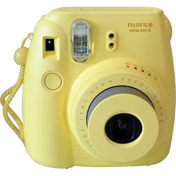 Fujifilm INSTAX Mini 8 Instant Film Camera (Yellow), camera film cameras, Fujifilm - Pictureline 