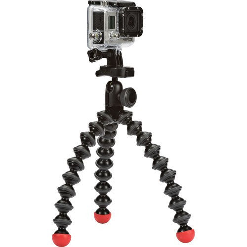 Joby GorillaPod Action Tripod with Mount for GoPro (Black/Red), video gopro mounts, Joby - Pictureline  - 1