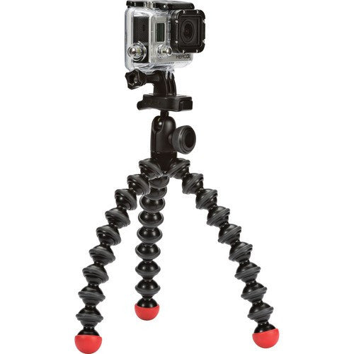 Joby GorillaPod Action Tripod with Mount for GoPro (Black/Red), video gopro mounts, Joby - Pictureline - 1