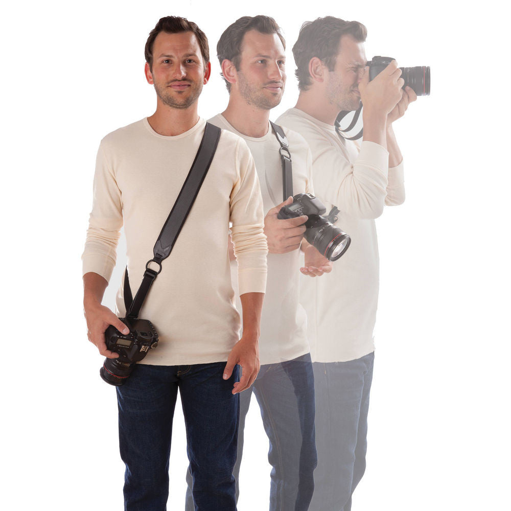 Joby UltraFit Sling Strap For Men (Charcoal), camera straps, Joby - Pictureline  - 1