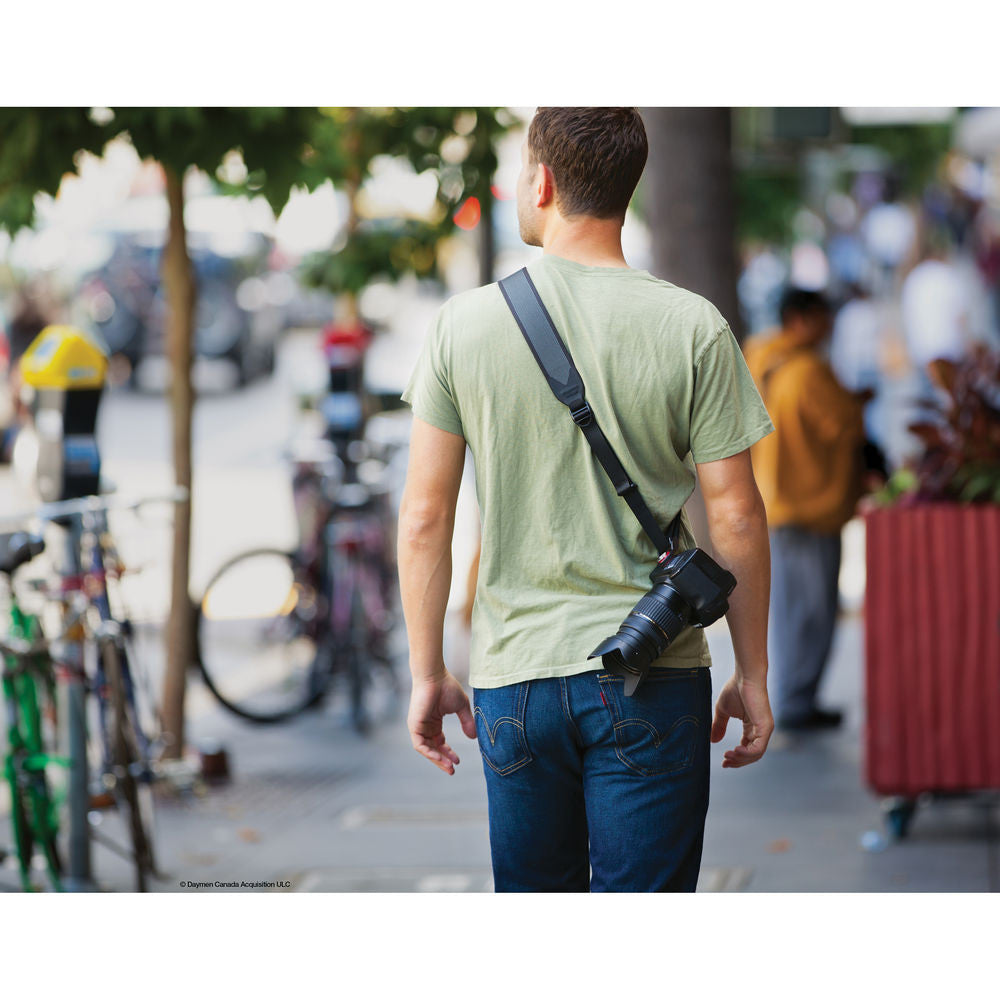 Joby UltraFit Sling Strap For Men (Charcoal), camera straps, Joby - Pictureline - 4