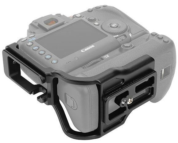 Kirk L-Bracket for 5D Mark III w/ Grip, tripods plates, Kirk Enterprises - Pictureline - 3