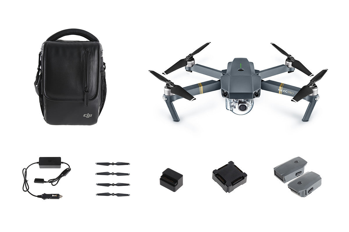 DJI Mavic Pro Fly More Combo, video drones, DJI - Pictureline - 1