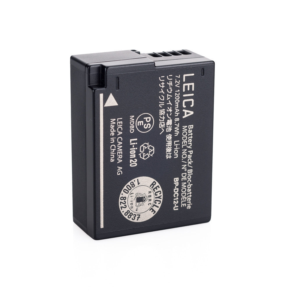 Leica BP-DC12 Battery for Leica Q, video batteries & chargers, Leica - Pictureline