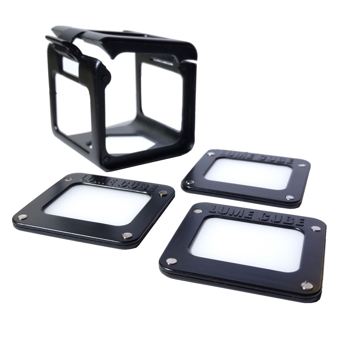 Lume Cube Light-House Aluminum Housing for Lume Cube with 3 Magnetic Diffusion Filters