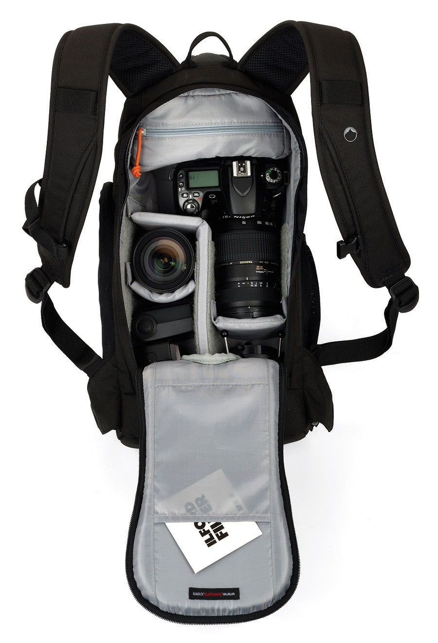 Lowepro Flipside 200 Camera Backpack (Black), bags backpacks, Lowepro - Pictureline - 3