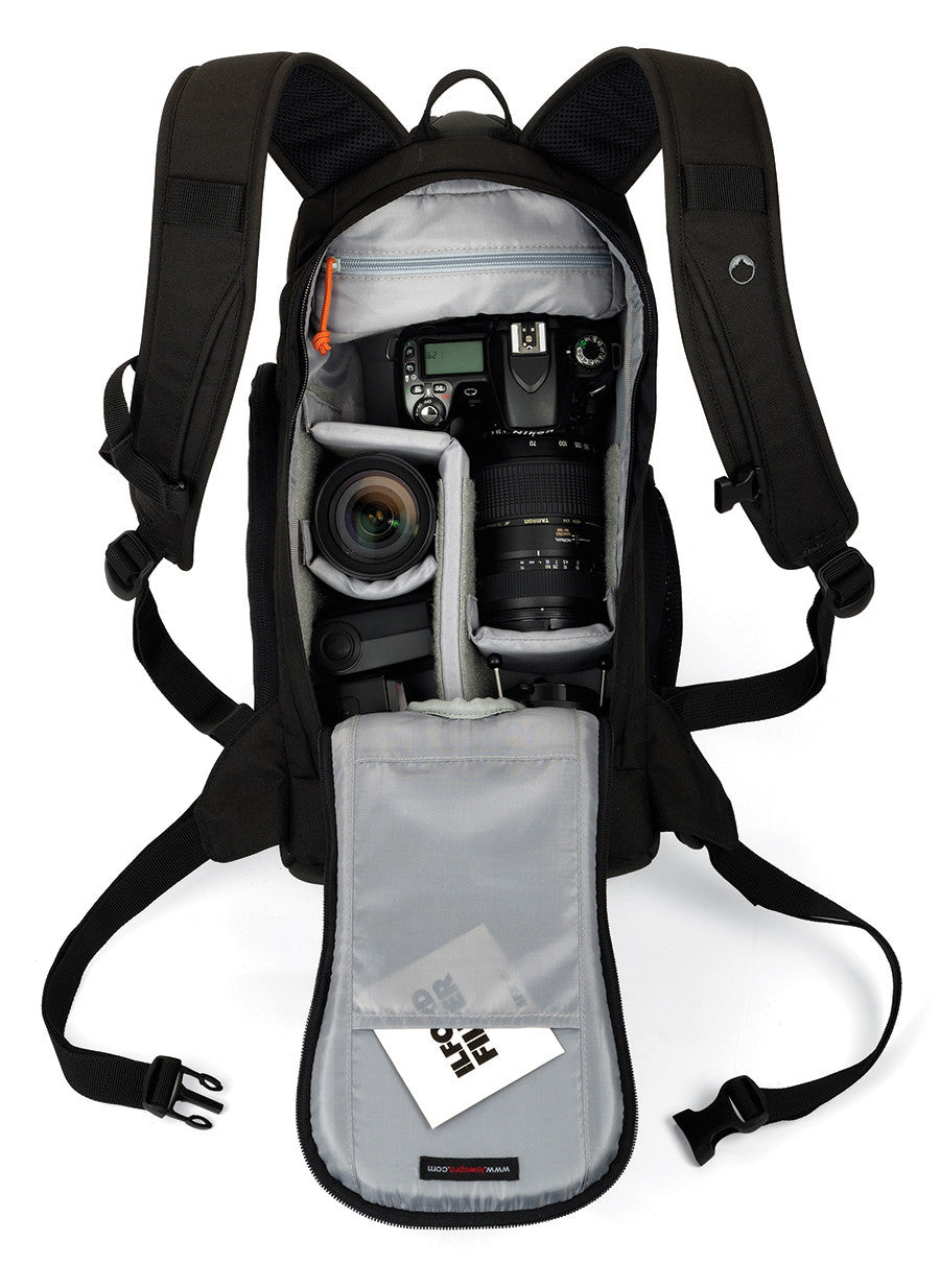 Lowepro Flipside 200 Camera Backpack (Black), bags backpacks, Lowepro - Pictureline - 4