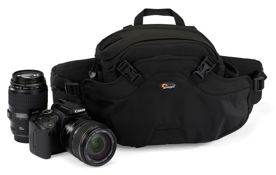 Lowepro Inverse 100 AW Camera Beltpack (Black), bags belt packs, Lowepro - Pictureline - 2