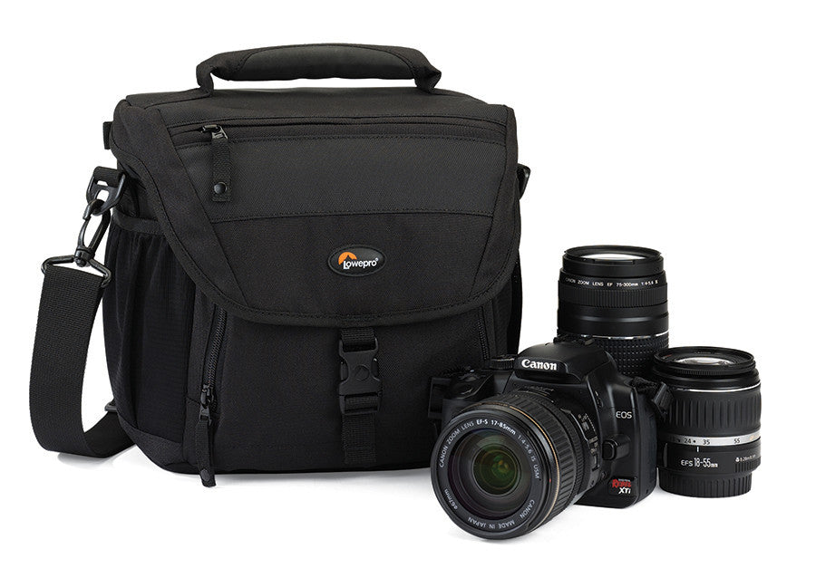 Lowepro Nova 170 AW Camera Shoulder Bag (Black), bags shoulder bags, Lowepro - Pictureline - 2