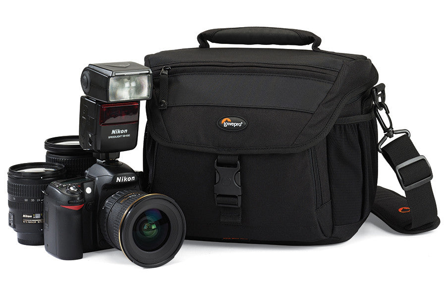 Lowepro Nova 180 AW Camera Shoulder Bag (Black), bags shoulder bags, Lowepro - Pictureline - 2
