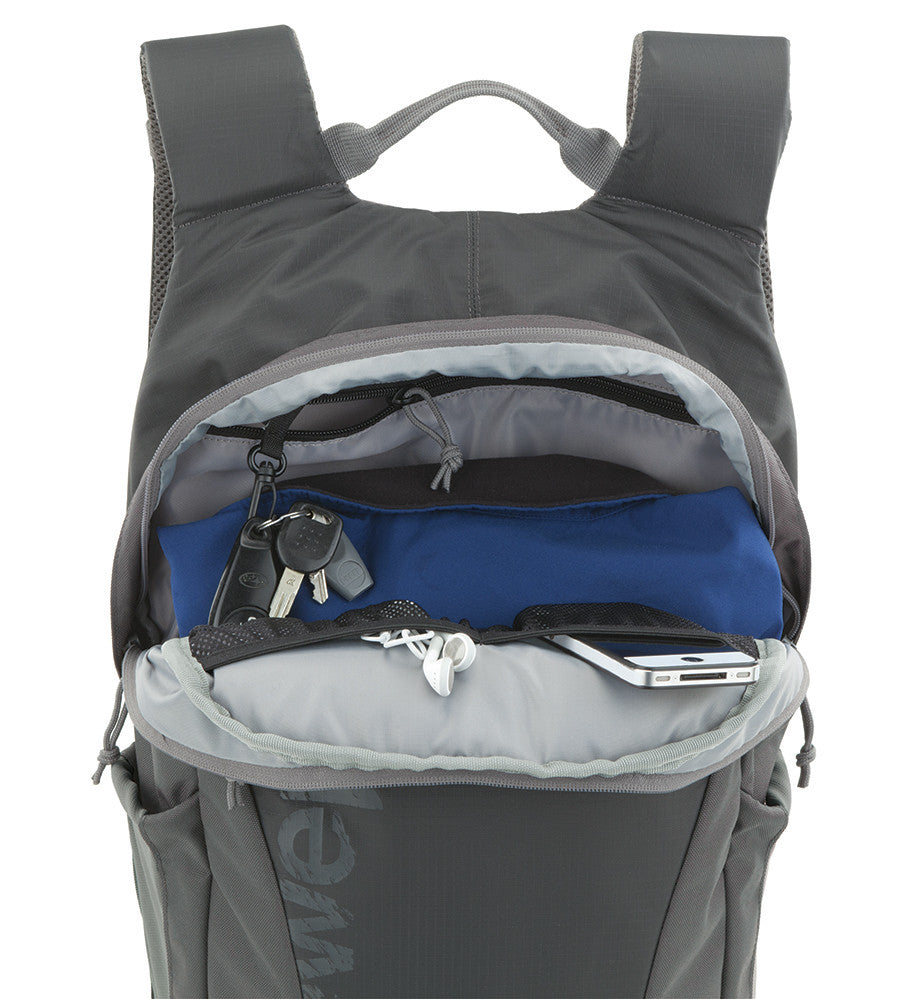 Lowepro Photo Hatchback 22L AW Camera Backpack (Slate Grey), discontinued, Lowepro - Pictureline - 3