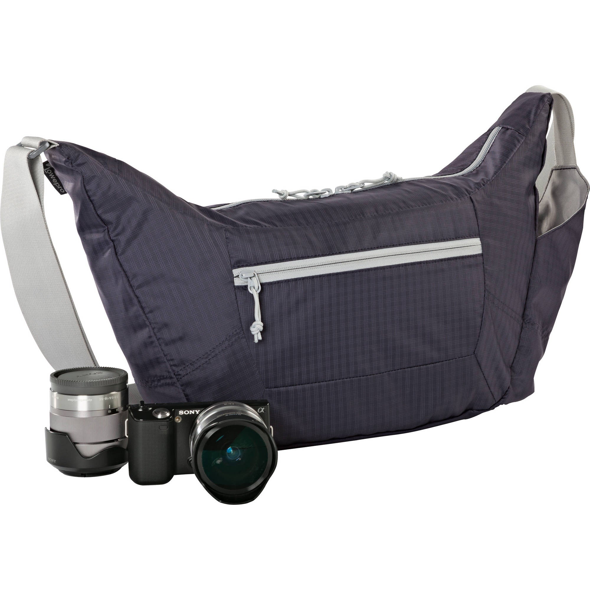 Lowepro Photo Sport Shoulder 12L Camera Bag (Purple/Grey), bags shoulder bags, Lowepro - Pictureline  - 7