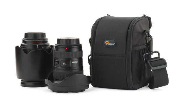 Lowepro S&F Lens Exchange Case 100 AW (Black), bags lens cases, Lowepro - Pictureline - 2