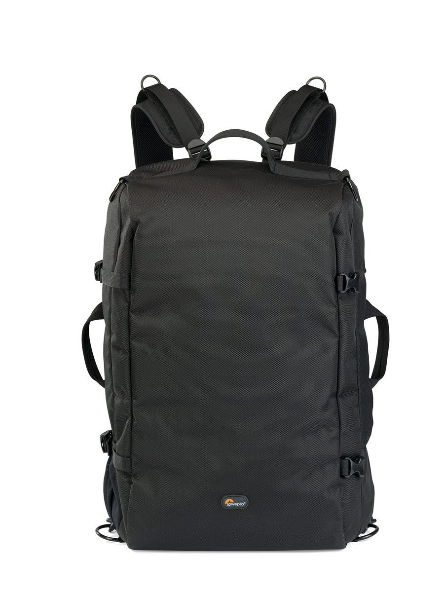 Lowepro S&F Transport Duffle Camera Backpack (Black), discontinued, Lowepro - Pictureline - 1