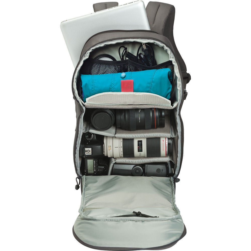 Lowepro Transit Camera Backpack 350 AW (Slate Grey), bags shoulder bags, Lowepro - Pictureline  - 2