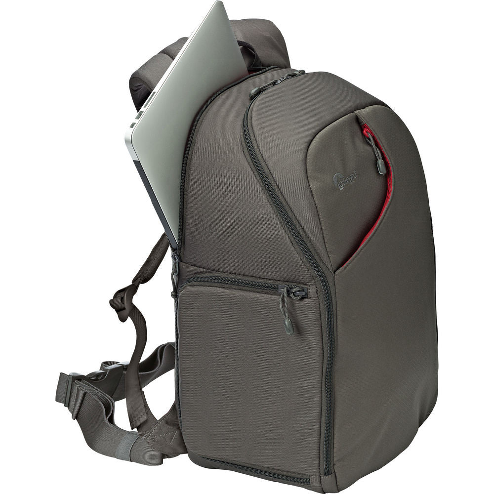 Lowepro Transit Camera Backpack 350 AW (Slate Grey), bags shoulder bags, Lowepro - Pictureline - 6