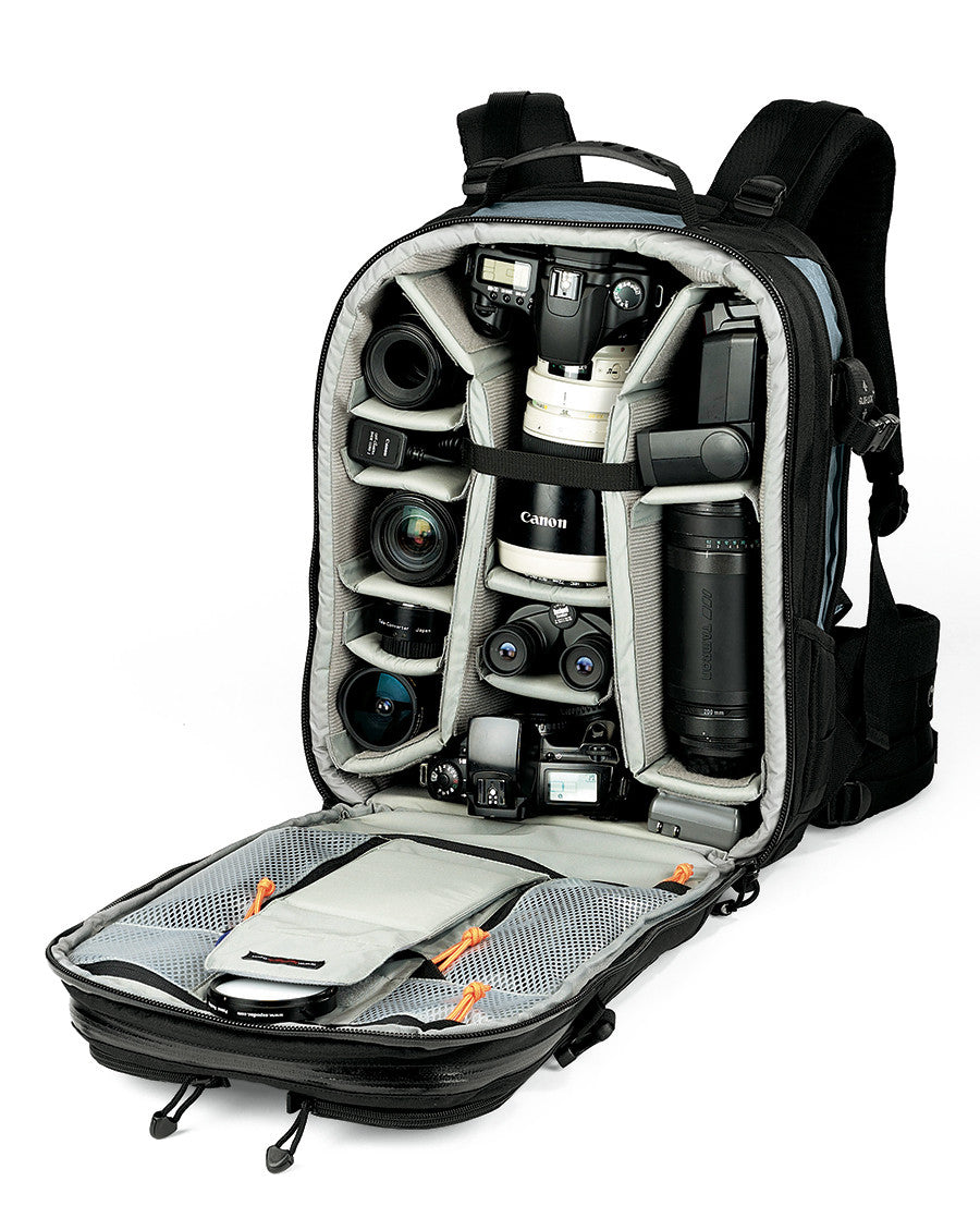 Lowepro Vertex 200 AW Camera and Laptop Backpack (Black), bags backpacks, Lowepro - Pictureline - 3