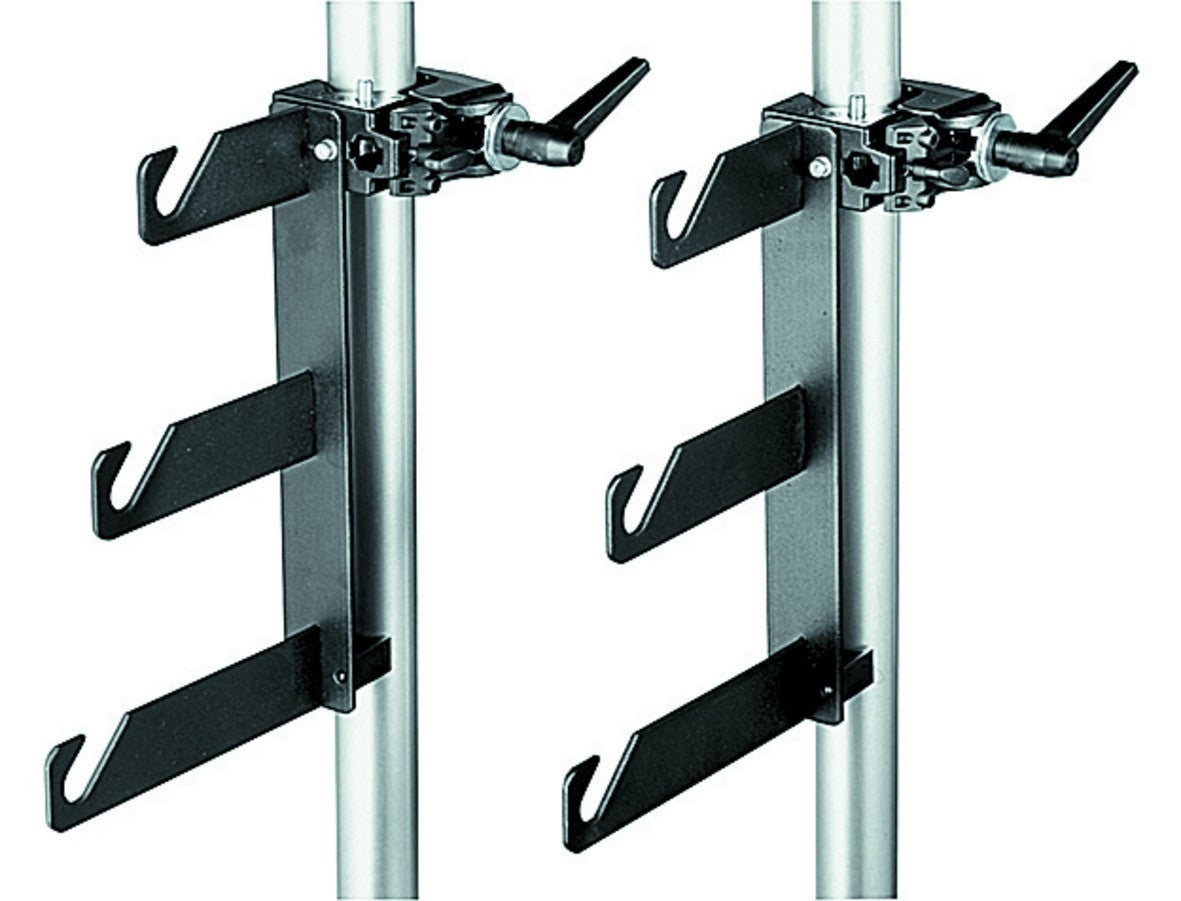 Manfrotto 044 Background Holder Hooks and Super Clamps, supports wall mounts, Manfrotto - Pictureline