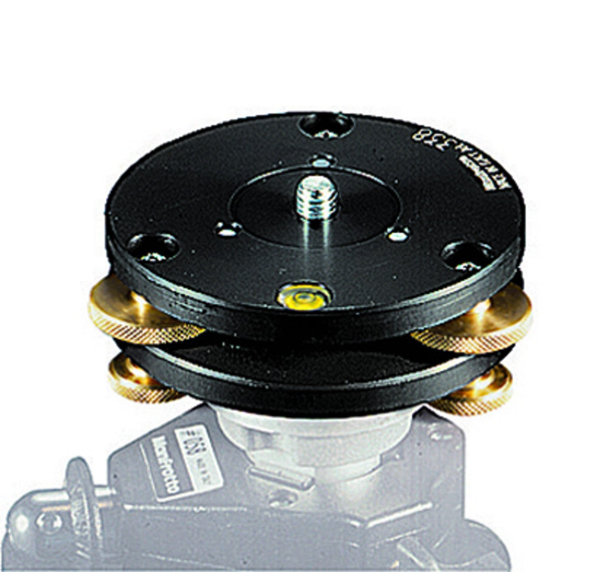 Manfrotto 338 QTVR Leveling Head, tripods ball heads, Manfrotto - Pictureline