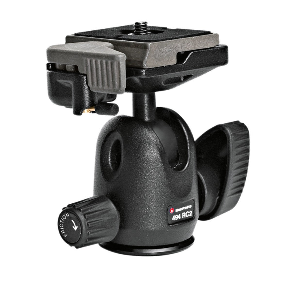 Manfrotto 494RC2 Mini Ball Head w/RC2, tripods ball heads, Manfrotto - Pictureline