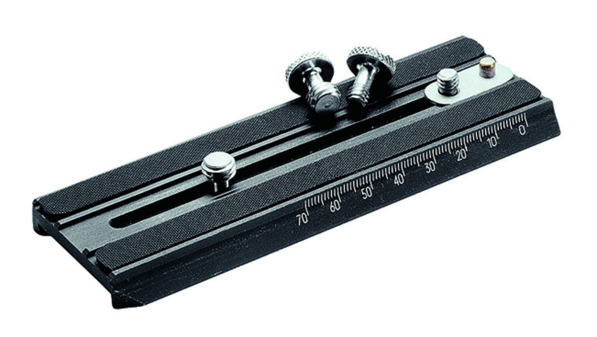 Manfrotto 501PLONG Video Long Rapid Plate, tripods plates, Manfrotto - Pictureline