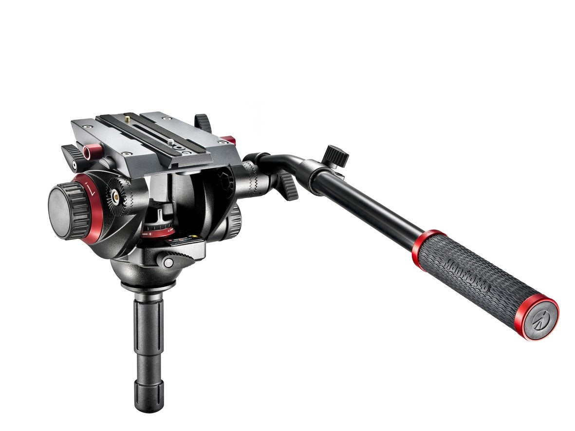 Manfrotto Video 504HD Pro Fluid Head 75, tripods video heads, Manfrotto - Pictureline