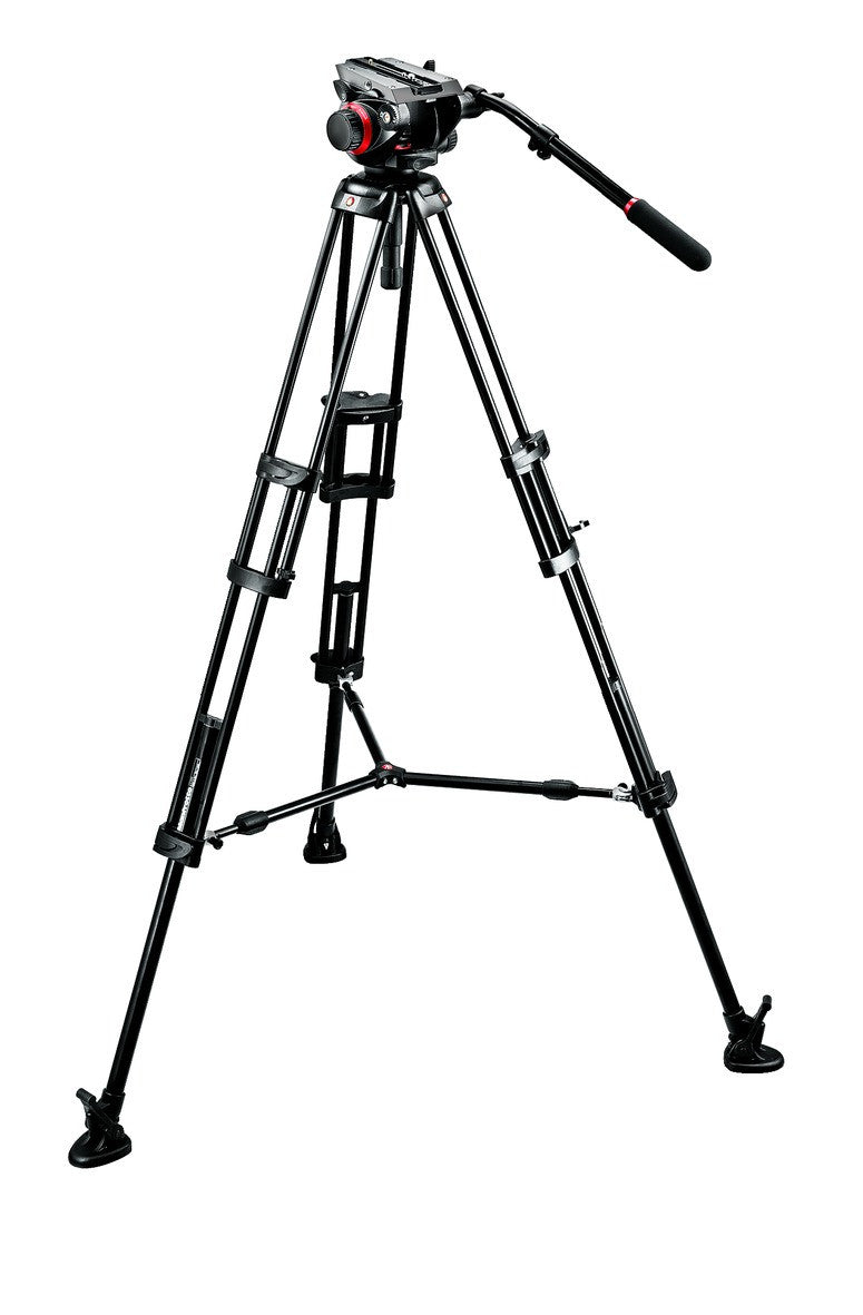 Manfrotto Video 504HD, 546BK Video Tripod System with Bag, tripods video tripods, Manfrotto - Pictureline