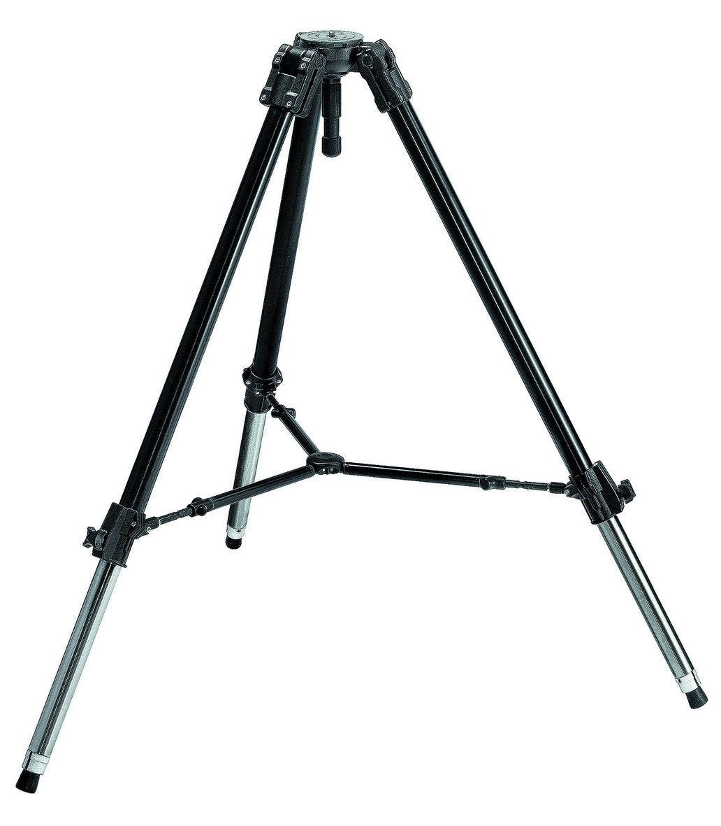 Manfrotto Video 528XB 1-Stage Heavy Duty 100mm Bowl Tripod, tripods video tripods, Manfrotto - Pictureline