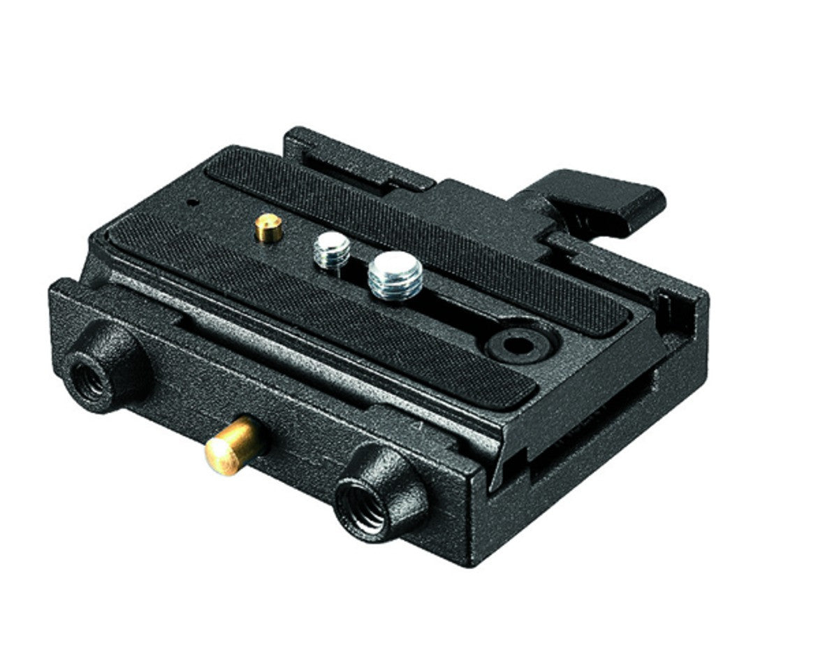 Manfrotto 577 Quick Release Adapter w/ Sliding Plate, tripods plates, Manfrotto - Pictureline