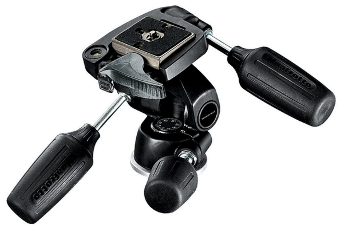 Manfrotto 804RC2 Pan Tilt Head w/QR, tripods 3-way heads, Manfrotto - Pictureline 