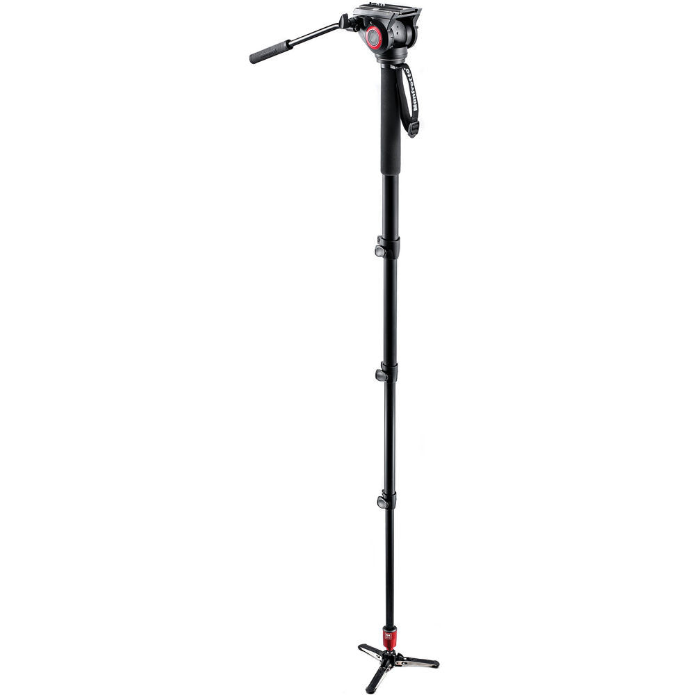 Manfrotto Video MVM500A Fluid Monopod with 500 Series Video Head, discontinued, Manfrotto - Pictureline  - 4